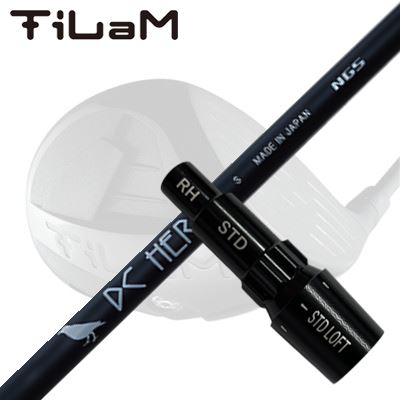 KLプランニング ティラム ドライバー用 純正スリーブ付カスタムシャフト エヌジーエス ディーシー ヒーローCUSTOM SHAFT for TiLaM DRIVER NGS DC HERO