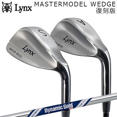 カスタムクラブ リンクス マスターモデル ウェッジ 完全復刻 限定モデル ダイナミックゴールド ツアーイシュー LAブルーLynx MASTERMODEL WE...