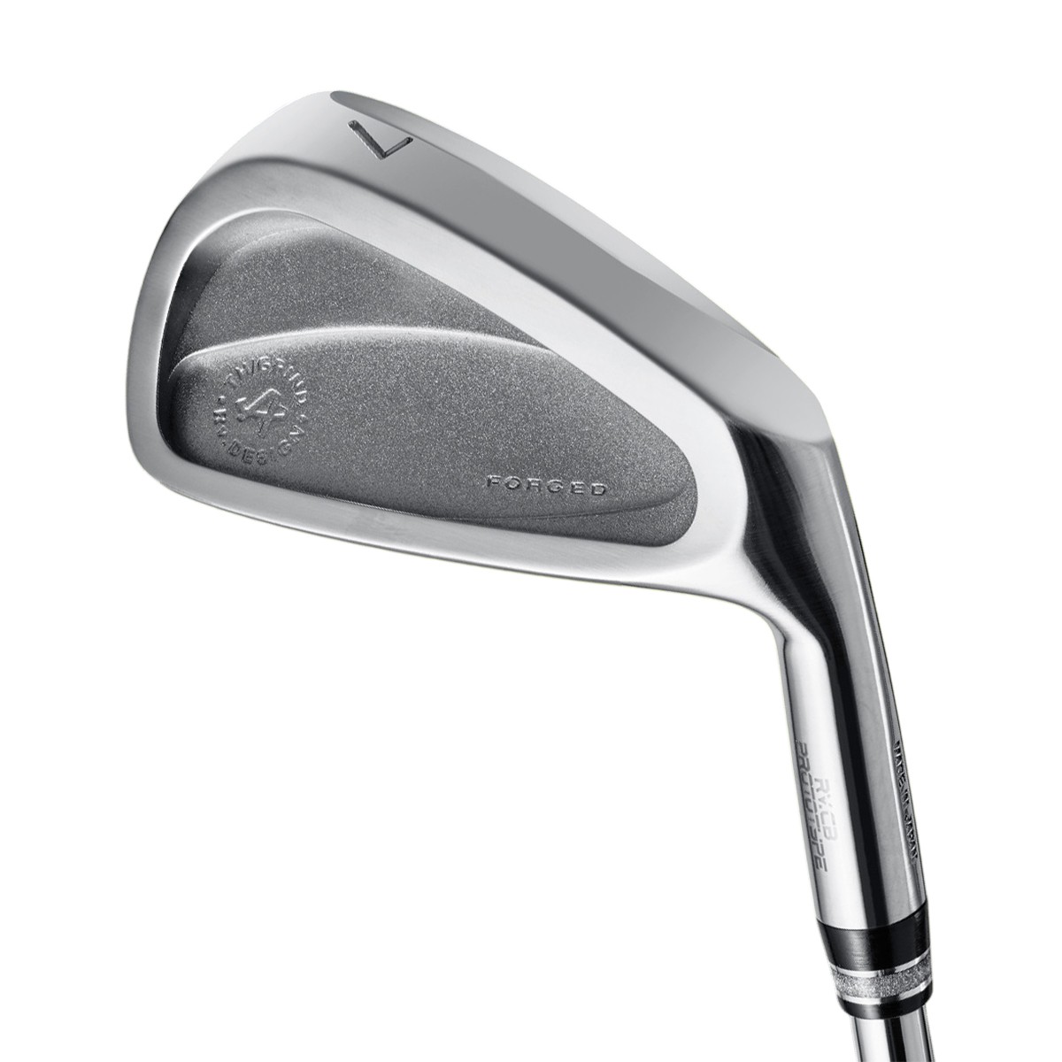 オーエスゴルフのカスタムクラブ マスターズ アストロツアー RV:CB フォージドアイアン スリリング シュハリ アイアンMasters Astro Tour RV:CB FORGED IRON Treering SYUHARI IRON単品～6本セット(#5～PW)｜アングル2