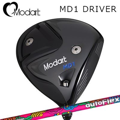 Modart MD1 DRIVERAuto Flex 2026 Limited EditionHEADシンプルで美しい形状モダート MD1ドライバーは、トラディショナルなヘッド形状で、ソール角やデザインの設計によりアドレス時にフェース面が安定しターゲットを狙う意識に集中できます。飛距離性能と操作性のバランスボールの性能を最大限発揮できるよう最新の設計理論を導入し、さらにソールにデザインされたMウェーブ構造がミスに強く高弾道を実現します。さらにモダートならではの高い操作性も兼ね備え、可変スリーブと合わせ、多くのゴルファーに最適な弾道を実現します。質の高い打感と打音MD1ドライバーの厚みのあるインパクトは、打感や打球音も質が高く、ゴルファーに最適なフィードバックをもたらします。SLEEVE POSITIONSPECIFICATION※付属品：専用ヘッドカバー※別売品：ウェイトネジ※専用レンチは販売しておりません。汎用のゴルフクラブ用レンチをご利用ください。SHAFTAutoFlex 2026 Limited Edition“驚異のしなり”で飛ばすAutoFlex Originalを、世界限定2,026本の特別仕様に米国PGA・LPGA・シニアツアーなどで多くのトッププロに使用され、高い評価を得てきたAutoFlexの定番「Original」モデルをベースにした2026年限定モデルです。AutoFlexならではの大きなしなりを活かしてヘッドを加速させ、効率よく飛距離へつなげる基本性能を継承。鮮やかなピンクをベースに大胆なグラフィックを組み合わせた、Limited Edition専用デザインを採用しています。41gから55gまでの軽量設計ながら、推奨ヘッドスピード31～49m/sまでをカバー。プレイヤーのヘッドスピードに合わせて適切なモデルを選択することで、AutoFlex独自のしなりを活かしたスイングを引き出します。COSMETICSPECIFICATION※世界限定2,026本の限定モデルです。※スペック数値と実際の商品とは多少の誤差が生じる場合があります。GRIP【標準グリップ】※グリップ重量には製品公差がございますのでご了承下さい。※ロゴ無グリップを装着の際はロゴ向きのご指定は頂けません。※バックラインなしのグリップはバックラインのあり/なしのご指定はいただけません。※カスタム対応グリップは予告なく変更になる場合があります。モダート MD1 ドライバーオートフレックスシャフト 2026年限定モデル世界2026本限定販売ご注文についてご注文の流れ同時購入品を選択してください。スリーブポジションを選択してくださいシャフトの種類、フレックスを選択してください。シャフトロゴの向きを選択してください。クラブ長、バランスを選択してくださいグリップを選択してください(標準グリップまたは別注)。グリップロゴの向きを選択してください。買い物カゴに入れ、通常のお買い物と同じようにお手続きください。※必ずshop@os-golf.comからのメールを受信できるようにしてください。※価格に標準グリップの代金は含まれていますが、別のグリップをご希望の場合は別途グリップ代金が必要となります。※通常はご注文確定後2週間程度での発送となります。※カスタムモデルですので、代金先払いとさせていただきます。また、スペック決定後のキャンセルはできません。ご了承ください。※メーカー欠品の為、納期が大幅に遅れる場合はメールにてご連絡いたします。その際はご注文をキャンセルすることが可能です。カスタムクラブはお客様のご要望に合わせて工房で組み上げます。それぞれ異なる商品ですので、ご注文後のキャンセルはできません。また、代引き決済も対応しておりません。ご理解、ご協力よろしくお願いします。