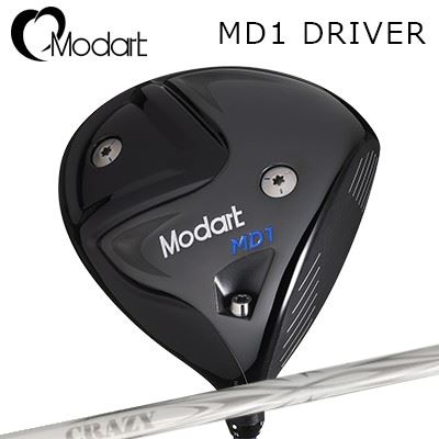 Modart MD1 DRIVERCRAZY ARROW New DesignHEADシンプルで美しい形状モダート MD1ドライバーは、トラディショナルなヘッド形状で、ソール角やデザインの設計によりアドレス時にフェース面が安定しターゲットを狙う意識に集中できます。飛距離性能と操作性のバランスボールの性能を最大限発揮できるよう最新の設計理論を導入し、さらにソールにデザインされたMウェーブ構造がミスに強く高弾道を実現します。さらにモダートならではの高い操作性も兼ね備え、可変スリーブと合わせ、多くのゴルファーに最適な弾道を実現します。質の高い打感と打音MD1ドライバーの厚みのあるインパクトは、打感や打球音も質が高く、ゴルファーに最適なフィードバックをもたらします。SLEEVE POSITIONSPECIFICATION※付属品：専用ヘッドカバー※別売品：ウェイトネジ※専用レンチは販売しておりません。汎用のゴルフクラブ用レンチをご利用ください。SHAFTCRAZY ARROW 新デザイン「重いシャフトは振り切れない」や「軽いシャフトは当たり負けして飛ばない」という意見を参考にして、矢のような鋭い球筋でターゲットを狙える軽硬設計を施しました。楽にヘッドスピードをアップさせるとともにヘッドの戻りも良く、インパクトでしっかりとボールを捕まえて分厚いインパクトをもたらします。ワッグルした際には柔らかくてやさしそうな安心感がありながら、スイングした際には力強いしっかり感を持たせています。COSMETICSPECIFICATIONGRIP【標準グリップ】※グリップ重量には製品公差がございますのでご了承下さい。※ロゴ無グリップを装着の際はロゴ向きのご指定は頂けません。※バックラインなしのグリップはバックラインのあり/なしのご指定はいただけません。※カスタム対応グリップは予告なく変更になる場合があります。モダート MD1 ドライバークレイジー アロー(新デザイン)ご注文についてご注文の流れ同時購入品を選択してください。スリーブポジションを選択してくださいシャフトの種類、フレックスを選択してください。シャフトロゴの向きを選択してください。クラブ長、バランスを選択してくださいグリップを選択してください(標準グリップまたは別注)。グリップロゴの向きを選択してください。買い物カゴに入れ、通常のお買い物と同じようにお手続きください。※必ずshop@os-golf.comからのメールを受信できるようにしてください。※価格に標準グリップの代金は含まれていますが、別のグリップをご希望の場合は別途グリップ代金が必要となります。※通常はご注文確定後2週間程度での発送となります。※カスタムモデルですので、代金先払いとさせていただきます。また、スペック決定後のキャンセルはできません。ご了承ください。※メーカー欠品の為、納期が大幅に遅れる場合はメールにてご連絡いたします。その際はご注文をキャンセルすることが可能です。カスタムクラブはお客様のご要望に合わせて工房で組み上げます。それぞれ異なる商品ですので、ご注文後のキャンセルはできません。また、代引き決済も対応しておりません。ご理解、ご協力よろしくお願いします。