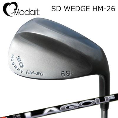 カスタムクラブ モダート SD ウェッジ HM-26 ガンブルー LAGOLF L-SERIES WEDGEModart SD Wedge HM-26 Gun ...