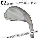 カスタムクラブ モダート SD ウェッジ HM-26 ノーメッキ AMT TOUR WHITEModart SD Wedge HM-26 No Plating ...
