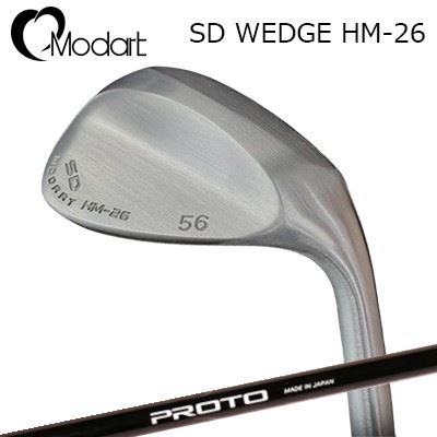 カスタムクラブ モダート SD ウェッジ HM-26 ノーメッキ CRAZY PROTO 1-Flex WEDGEModart SD Wedge HM-26 N...