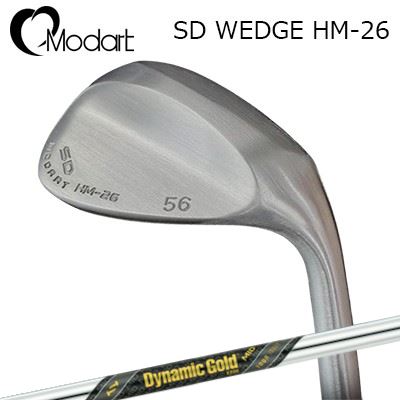 カスタムクラブ モダート SD ウェッジ HM-26 ノーメッキ TrueTemper Dynemic Gold MID TOUR ISSUEModart SD...