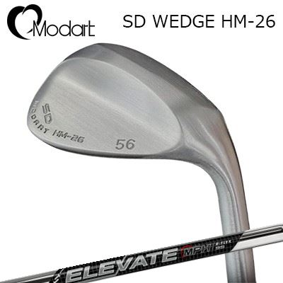 カスタムクラブ モダート SD ウェッジ HM-26 ノーメッキ ELEVATE MPH 95Modart SD Wedge HM-26 No Plating ...