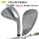 ミステリー 212MF ウェッジ エアロテック スチールファイバー i CW ホワイトクロムメッキMystery 212MF Milled Face Wedge/SteelFiber i CW/カスタムクラブ/平面加工フェース