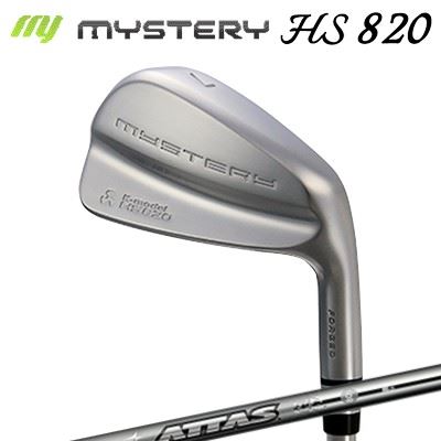 カスタムクラブ/2021年モデル/ミステリー HS820 アイアン USTマミヤ アッタス アイアン 40-80The MYSTERY HS820 IRON UST Mamiya ATTAS IRON 40-80/中空アイアン/ルール適合/高反発/6本セット(#6〜GW)