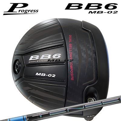 WOSS - カスタムクラブ プログレス BB6 MB-02 ドライバー 三菱ケミカル テンセイ プロ ブルー 1KシリーズProgress BB6 MB-02 Driver Mitsubishi TENSEI Pro Blue 1K Series