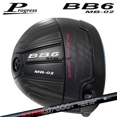 樂天商城 - カスタムクラブ プログレス BB6 MB-02 ドライバー 日本シャフト NSプロ GT(500/600/700/エレガンス)Progress BB6 MB-02 Driver N.S.PRO GT(500/600/700/Elegance)
