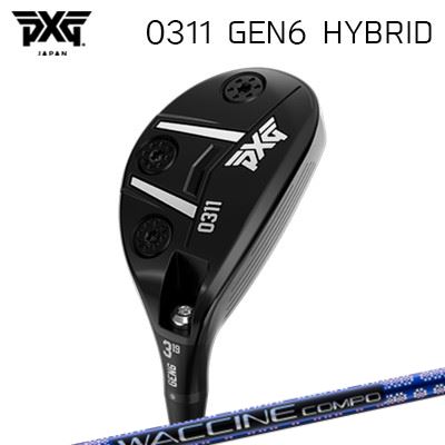 カスタムクラブ 2023年モデル PXG 0311 ジェネレーション6 ハイブリッド ワクチンコンポ GR-561 ユーティリティPXG 0311 GEN6 HYBRID WACCINE COMPO GR-561 UT