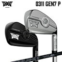 カスタムクラブ 2024年モデル PXG 0311 ジェネレーション7 P アイアン プロジェクトX LZ オールブラックPXG 0311 GEN7 P IRO...