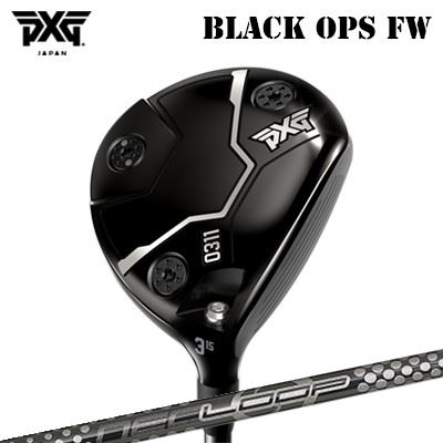 カスタムクラブ 2023年モデル PXG 0311ブラック オプス フェアウェイウッド ループ プロトタイプ FW 6 ティーエスPXG 0311 BLACK OPS FAIRWAY WOOD Loop Prototype FW Six TS