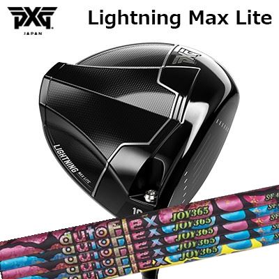 PXG Max Lite DriverAuto Flex Shaft JOY365 for DriverHEADPXG Lightningドライバー は、爆発的なスピードと精密さを実現するために設計されています。新開発の Frequency-Tuned Face（周波数チューンドフェース） により、ボール初速をさらに高め、エネルギー伝達を最適化。あらゆるショットで最大限の飛距離を引き出します。これまで以上の寛容性を備えた Lightning ドライバーは、カーボンファイバーの使用比率を増やすことで安定性を強化し、すべてのモデルで非常に高い MOI（慣性モーメント） を実現。オフセンターヒットでも優れたパフォーマンスと一貫性を発揮します。4種類の異なるモデルをラインナップし、より幅広いプレーヤー層に対応。すべてのモデルに PXG 精密ウェイト調整システム を搭載し、比類なきスピード、汎用性、そしてカスタマイズ性を提供します。Lightning ドライバーは、すべてのゴルファーのパフォーマンスを次のレベルへと引き上げます。新開発 チューンド・フェースPXG Lightningドライバーには、インパクト時のボールの自然な圧縮と完全に同調するよう設計された、高度な周波数チューンド・フェースが採用されています。これにより、インパクト時のエネルギー伝達効率を最大化します。フェース中央部における主要な固有振動周波数を最適化することで、インパクトの瞬間にフェースたわみを最も効果的なタイミングで発生させ、最大限のたわみ量とより高いボール初速を実現します。その結果、このテクノロジーは精密制御された振動を利用し、爆発的な飛距離、最適化された打感、そして卓越したパフォーマンスを生み出します。新開発 レーザーエッチング・フェース新開発のレーザーエッチング・フェースパターンは、乾燥時および湿潤時の両方のコンディションで一貫したパフォーマンスを維持し、特に湿った環境下では飛距離・精度・弾道のばらつき性能が大幅に向上します。スパインド・ソール・デザインPXG Lightningドライバーに採用された スパインド・ソール・デザインは、構造剛性を高め、エネルギー伝達効率を最適化するよう設計されています。ソール部分を戦略的に補強することで、不要なモーダル周波数を排除し、クリーンで効率的なインパクトを実現。常に安定したパフォーマンスを発揮します。さらに、薄肉カーボンファイバー構造を採用することで、重量を増やすことなく剛性を向上。低重心設計を維持しながら、理想的な打ち出し条件を生み出します。高強度コンポジット構造PXG Lightningドライバーは、軽量コンポジットクラウンと拡張型ソールインサートを採用し、高品質なカーボンファイバー複合材プリプレグを使用した高度なコンプレッションモールド製法によって成形されています。この先進素材により、強度と軽量性の比率が飛躍的に向上。エンジニアはヘッド内部の質量配分を戦略的に設計することで、パフォーマンスを最大限に最適化しています。前世代モデルと比較して、ソール部分のカーボンファイバー使用量を最大84％増加。その結果、Lightningドライバーは、より高いMOI、より低く深い重心設計、そしてさらなる寛容性を実現しました。ティーショットで抜群の安定性とスピードを発揮し、より速いボールスピードと飛距離向上をもたらす、プレーヤーに自信とパワーを与えるドライバーです。高度なウェイト配置PXG Lightningドライバーは、高度なウェイト配置設計により、比類なき安定性と寛容性を実現する最適化されたMOIを発揮します。ヘッド後方へのウェイト移動によってMOIを大幅に向上させる一方で、前方ウェイトをソール中央寄りの低い位置へ配置することで、USGA規定内で最大限の安定性を確保しています。この改良により、Lightning Max モデルでは MOI XXが最大20％増加、総合MOIが8％向上。Lightning Tour モデルでは MOI XXが9％、総合MOIが5％向上 しています。その結果、エネルギー伝達効率が向上し、ミスヒット時のねじれを軽減。ロボティック・ポリッシング加工ロボット制御によるフェース研磨プロセスにより、 滑らかで最適化されたバルジ＆ロール（フェース曲率）を高精度かつ一貫して成形することが可能になりました。精密ウェイト調整システムPXG Lightning Max-Lite モデルは、ヘッド後方に単一のウェイトポートを備え、標準で12.5gウェイトが装着されています。追加ウェイトとして、2.5g、5g、7.5g、10g、12.5g、15g、17.5g、20g の　オプションが用意されており、プレーヤーごとにヘッド重量や打球傾向（ショットバイアス）を容易に微調整することが可能です。SPECIFICATION※付属品:ヘッドカバー, 標準ウェイト※この商品にはトルクレンチは付属しておりません。専用トルクレンチはPXG トルクレンチの商品ページよりご購入ください。※製品には表示スペックと多少の誤差が生じる場合がありますのでご了承下さい。SHAFTJOY365 for DRIVERインパクトでの強烈なしなり戻りでヘッドが走る飛距離性能に特化した、いわゆる「先が走る」シャフト。オートフレックスシャフトならではの安定した「しなり感」がダウンスイング中間まで持続し、インパクト直前からリリースにかけての強烈なしなり戻りでヘッドが走ります。インパクト時の球離れの感覚は一瞬ではなく、フェースにボールが乗って押し出すようなイメージがあります。推奨ヘッドスピードより低い領域でも適正なしなり戻りに調整してくれるので、1年を通じてゴルフをされる方、特に冬場などでのラウンドでもシャフトのしなりで安定した飛距離性能が欲しい方にもお薦めです。COSMETICSPECIFICATION※数値スペックと実際の商品とは多少の誤差が生じる場合があります。GRIP【標準グリップ】※グリップ重量には製品公差がございますのでご了承下さい。※ロゴ無グリップを装着の際はロゴ向きのご指定は頂けません。※バックラインなしのグリップはバックラインのあり/なしのご指定はいただけません。※カスタム対応グリップは予告なく変更になる場合があります。PXG ライトニング マックス ライト ドライバーオートフレックスシャフト ジョイ365 ドライバー用ご注文についてご注文の流れ利き手、ロフトを選択してください。オプション品の同時購入を選択してください。シャフトの種類、フレックスを選択してください。シャフトロゴの向きを選択してください。クラブ長、バランスを選択してくださいグリップを選択してください(標準グリップまたは別注)。グリップロゴの向きを選択してください。買い物カゴに入れ、通常のお買い物と同じようにお手続きください。※必ずshop@os-golf.comからのメールを受信できるようにしてください。※価格に標準グリップの代金は含まれていますが、別のグリップをご希望の場合は別途グリップ代金が必要となります。※通常はご注文確定後2週間程度での発送となります。※カスタムモデルですので、代金先払いとさせていただきます。また、スペック決定後のキャンセルはできません。ご了承ください。※メーカー欠品の為、納期が大幅に遅れる場合はメールにてご連絡いたします。その際はご注文をキャンセルすることが可能です。この商品にはトルクレンチは付属しておりません。専用トルクレンチはPXG トルクレンチの商品ページよりご購入ください。当店在庫商品は通常1週間程度での発送となります。取り寄せ商品は2～3週間程度の納期がかかります。詳細についてはごメーカー確認後、当店より連絡いたします。カスタムクラブはお客様のご要望に合わせて工房で組み上げます。それぞれ異なる商品ですので、ご注文後のキャンセルはできません。また、代引き決済も対応しておりません。ご理解、ご協力よろしくお願いします。
