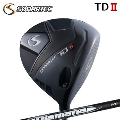 ソナテック TD2 ドライバーディアマナ WBHEADボディに6-4チタン、フェースには飛距離性能の高いSP700を使用し高初速低スピンを実現。ソールの重心角延長線上にウェイトビスを装着し、1.5g～9gのウェイト調整により重心距離を変え、...