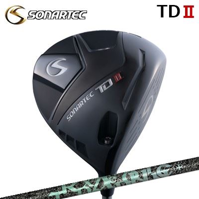 ソナテック TD2 ドライバーティーアールピーエックス エアロナインHEADボディに6-4チタン、フェースには飛距離性能の高いSP700を使用し高初速低スピンを実現。ソールの重心角延長線上にウェイトビスを装着し、1.5g～9gのウェイト調整により重心距離を変え、ボールのつかまり具合が調整できます。また、可変式スリーブのを採用し、ロフト角、ライ角、フェースアングルなどを調整することにより狙い通りの球筋をコントロールすることができます。可変式スリーブSPECIFICATIONS※製品は数値スペックと若干の誤差が生じる場合があります。※付属品：ヘッドカバー / ウェイトビス 4.5g(ステンレス)※別売ウェイトビス： 1.5g(アルミニウム) 3g/4.5g(ステンレス) 5g(タングステン) 1,100円(税込)7g/9g(タングステン) 1,320円(税込)※トルクレンチ：別売 3,300円(税込)SHAFTTRPX AERO NINE最大飛距離 振られて、飛ばせ!!『Aero Nine』はクラブに振られる感覚をメインコンセプトに開発しました。『Fabulous Ni-Ti』シリーズや『AFTERBURNER』シリーズはボール初速、スピン量など打ち出されたボールの質にフォーカスしてきましたが、『Aero Nine』はインパクト前を重視しているプロダクトです。多くのゴルファーはヘッドスピードが上がらない、振り遅れるなどの悩みを抱えています。それらのほとんどはシャフトが使えていないことが原因です。『Aero Nine』は小さな力でも大きな反発を得られるよう“超高弾性90tシート”を使用しております。シャフトに仕事をさせることでクラブを振るから振られる感覚を得られるでしょう。また、先端部分には『Fabulous』シリーズと同じ“Ni-Ti超弾性線R”を採用。形状記憶合金の特徴を活かし、フェースをいち早くスクエアに戻すことで、どなたでも効率の良い正確なインパクトを実現しています。COSMETICSEPECIFICATION※AREO NINE 50は3月下旬発売、その他の重量帯は4月下旬発売です。※数値スペックと実際の製品とでは若干の誤差が生じる場合があります。GRIP【ソナテックカスタム用グリップ】SONARTEC TD2 DRIVERTRPX AERO NINEカスタムオーダーについてご注文の流れシャフトの種類、フレックスを選択してください。シャフトロゴの向きを選択してください。スリーブポジションを選択してくださいクラブ長を選択してください。バランスを選択してください。グリップを選択してください(標準グリップまたは別注)。グリップロゴの向きを選択してください。トルクレンチを同時に購入するか選択してください。(別途 税込\3,300)買い物カゴに入れ、通常のお買い物と同じようにお手続きください。ご注文前に必ずご確認下さい※必ずshop@os-golf.comからのメールを受信できるようにしてください。※通常はご注文確定後1週間程度での発送となります。※予約商品は発売開始後に順次発送となります※カスタムモデルですので、代金先払いとさせていただきます。また、キャンセルはできません。ご了承ください。※メーカー欠品の為、納期が大幅に遅れる場合はメールにてご連絡いたします。その際はご注文をキャンセルすることが可能です。オプションを選択してトルクレンチを購入される場合\3,300の追加代金が発生いたします。ご購入金額がご注文時の買い物かごに表示される金額とは異なりますのでご了承ください。カスタムクラブはお客様のご要望に合わせて工房で組み上げます。それぞれ異なる商品ですので、ご注文後のキャンセルはできません。また、代引き決済も対応しておりません。ご理解、ご協力よろしくお願いします。