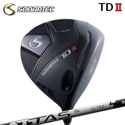 Rakuten - 2021年モデル カスタムクラブ ソナテック TD2 ドライバー USTマミヤ アッタス RX ウルトラブラックSONARTEC TD2 Driver UST Mamiya ATTAS RX ULTRA BLACK
