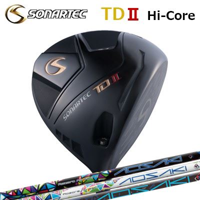 2021年モデル カスタムクラブ ソナテック TD2 高反発ドライバー アオサキ/アケボノSONARTEC TD2 Hi-Core Driver AOSAKI/AKEBONO