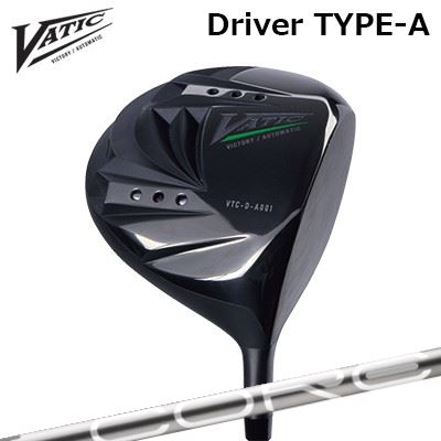 Vatic Driver Type-ADesign Tuning COREHEAD基本性能 + カスタマイズ = 必然の飛び基本性能しっかり。 ORIGAMI工学に基づくソールがボール初速をアップ。ソール後方部分を変形しやすくすることにより、ソールのフェース近傍部分の変形が抑えられ、フェースの変形が大きくなる。これによりボール初速がアップする。この理論を実現させるために、缶チューハイの缶がクシュッとつぶれるところからヒントを得て、世界的に注目されているORIGAMI構造をクラブヘッドに採用。インパクトの瞬間、「ORIGAMI BACK ソール※」が大きく変形し、ボール初速を最大限に高める。 【特許第7071456】ウエイトを組み合わせ、1g単位の調整で理想の弾道に。4種類のウエイトを2カ所のシリンダーに装着する「ローディングウエイトシステム」を採用。その組み合わせによるウエイト配分とロフト・ライ角の調整により、打ち出し角と打ち出しの方向性、スピン量等をチューンナップし、スイングを変えずに、弾道が矯正できます。弾道調整イメージSPECIFICATION※付属品：ヘッドカバー※ロフト角、ライ角はご購入時に±2度まで0.5度刻みで調整できます。ご購入後の変更はできません。※製品には表示スペックと多少の誤差が生じる場合がありますのでご了承下さい。SHAFTDesign Tuning COREニュートラル＆スムーズネスを追求したオールラウンドシャフトスイング時にシャフトに負荷が掛かった際に「しなる」部位が特定部位に偏在しないよう、全体がスムーズに動く設計を詳細に煮詰めました。これによりスムーズな「しなり」の中に「粘り」と「戻り」のバランスを整え、「しなり過ぎず戻りすぎない」シャフトです。スムーズな挙動は最新ヘッドの特性を最大限引き出し、動きを邪魔をせずヘッドとシャフトの一体化感が生まれます。どんなヘッドにも合うオールラウンドシャフトが、Designtuning CORE（デザインチューニング・コア）です。COSMETICSTIFFNESS DISTRIBUTIONSPECIFICATION※測定条件：ヘッド重量202g/クラブ長45.25inchGRIP【標準グリップ】※グリップ重量には製品公差がございますのでご了承下さい。※ロゴ無グリップを装着の際はロゴ向きのご指定は頂けません。※バックラインなしのグリップはバックラインのあり/なしのご指定はいただけません。※カスタム対応グリップは予告なく変更になる場合があります。バティックゴルフ ドライバー タイプAデザインチューニング コアカスタムオーダーについてご注文の流れロフト角/ライ角を選択してください。シャフトの種類、フレックスを選択してください。シャフトロゴの向きを選択してくださいクラブ長を選択してくださいバランスを選択してくださいグリップを選択してください。グリップロゴの向きを選択してください。買い物カゴに入れ、通常のお買い物と同じようにお手続きください。※必ずshop@os-golf.comからのメールを受信できるようにしてください。※価格に標準グリップの代金は含まれていますが、別のグリップをご希望の場合は別途グリップ代金が必要となります。※通常はご注文確定後2週間程度での発送となります。※カスタムモデルですので、代金先払いとさせていただきます。また、スペック決定後のキャンセルはできません。ご了承ください。※メーカー欠品の為、納期が大幅に遅れる場合はメールにてご連絡いたします。その際はご注文をキャンセルすることが可能です。カスタムクラブはお客様のご要望に合わせて工房で組み上げます。それぞれ異なる商品ですので、ご注文後のキャンセルはできません。また、代引き決済も対応しておりません。ご理解、ご協力よろしくお願いします。