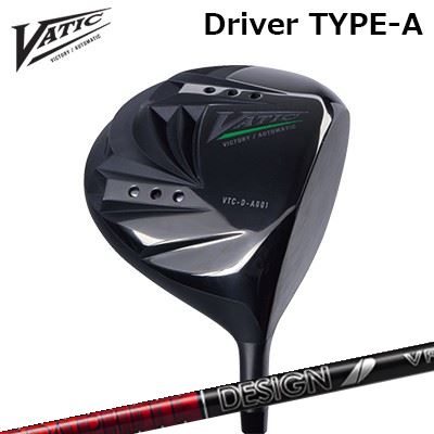 Vatic Driver Type-ATOUR AD VFHEAD基本性能 + カスタマイズ = 必然の飛び基本性能しっかり。 ORIGAMI工学に基づくソールがボール初速をアップ。ソール後方部分を変形しやすくすることにより、ソールのフェース近傍部分の変形が抑えられ、フェースの変形が大きくなる。これによりボール初速がアップする。この理論を実現させるために、缶チューハイの缶がクシュッとつぶれるところからヒントを得て、世界的に注目されているORIGAMI構造をクラブヘッドに採用。インパクトの瞬間、「ORIGAMI BACK ソール※」が大きく変形し、ボール初速を最大限に高める。 【特許第7071456】ウエイトを組み合わせ、1g単位の調整で理想の弾道に。4種類のウエイトを2カ所のシリンダーに装着する「ローディングウエイトシステム」を採用。その組み合わせによるウエイト配分とロフト・ライ角の調整により、打ち出し角と打ち出しの方向性、スピン量等をチューンナップし、スイングを変えずに、弾道が矯正できます。弾道調整イメージSPECIFICATION※付属品：ヘッドカバー※ロフト角、ライ角はご購入時に±2度まで0.5度刻みで調整できます。ご購入後の変更はできません。※製品には表示スペックと多少の誤差が生じる場合がありますのでご了承下さい。SHAFTグラファイトデザイン ツアーAD VF強く叩けて軽やかに、振り抜ける元調子進化系手元部にトレカ(R)M40Xを採用し、振り遅れやもたつきを抑え、強くシャープに振り抜きやすく、タメの強い切り返しでもスムーズな挙動でタイミングが取りやすい設計。先端から中間部にかけては、しなりと強靭さを備えたトレカ(R)T1100Gを広範囲に採用。エネルギー伝達を最大化し、打点の散らばりやスピン量を抑え、ボール初速UPへ導く。GRIP【標準グリップ】※グリップ重量には製品公差がございますのでご了承下さい。※ロゴ無グリップを装着の際はロゴ向きのご指定は頂けません。※バックラインなしのグリップはバックラインのあり/なしのご指定はいただけません。※カスタム対応グリップは予告なく変更になる場合があります。バティックゴルフ ドライバー タイプAツアーAD VFカスタムオーダーについてご注文の流れロフト角/ライ角を選択してください。シャフトの種類、フレックスを選択してください。シャフトロゴの向きを選択してくださいクラブ長を選択してくださいバランスを選択してくださいグリップを選択してください。グリップロゴの向きを選択してください。買い物カゴに入れ、通常のお買い物と同じようにお手続きください。※必ずshop@os-golf.comからのメールを受信できるようにしてください。※価格に標準グリップの代金は含まれていますが、別のグリップをご希望の場合は別途グリップ代金が必要となります。※通常はご注文確定後2週間程度での発送となります。※カスタムモデルですので、代金先払いとさせていただきます。また、スペック決定後のキャンセルはできません。ご了承ください。※メーカー欠品の為、納期が大幅に遅れる場合はメールにてご連絡いたします。その際はご注文をキャンセルすることが可能です。カスタムクラブはお客様のご要望に合わせて工房で組み上げます。それぞれ異なる商品ですので、ご注文後のキャンセルはできません。また、代引き決済も対応しておりません。ご理解、ご協力よろしくお願いします。