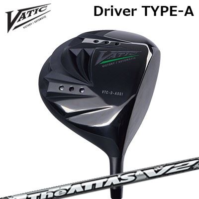 樂天商城 - カスタムクラブ バティックゴルフ ドライバー タイプA USTマミヤ ジ アッタス V2Vatic DRIVER TYPE-A UST Mamiya THE ATTAS V2