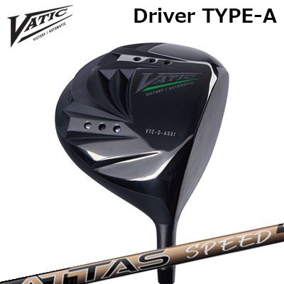 カスタムクラブ バティックゴルフ ドライバー タイプA USTマミヤ アッタス スピードVatic DRIVER TYPE-A UST Mamiya ATTAS SPEED DR