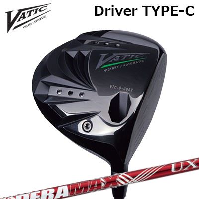 WOSS - カスタムクラブ バティックゴルフ ドライバー タイプC オリムピック デラマックス UX プレミアム シリーズ 赤デラVatic DRIVER TYPE-C DERAMAX UX Premium Series