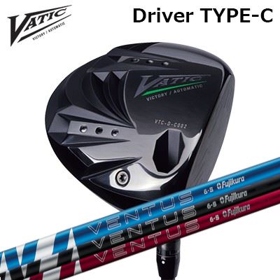 樂天商城 - カスタムクラブ バティックゴルフ ドライバー タイプC フジクラ 24 ベンタスVatic DRIVER TYPE-C FUJIKURA 24 VENTUS