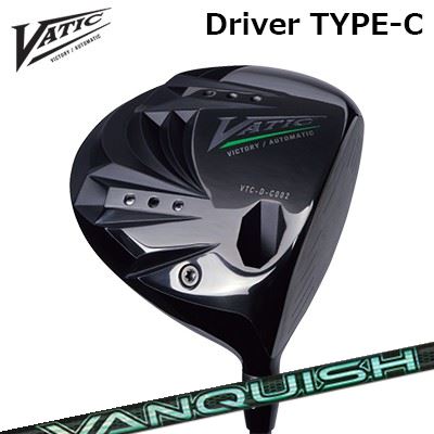カスタムクラブ バティックゴルフ ドライバー タイプC 三菱ケミカル バンキッシュ ヴィヴィVatic DRIVER TYPE-C VANQUISH VV