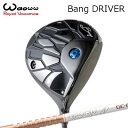 2024年モデル カスタムクラブ ワオ バン ドライバーGRAPHITEDESIGN TOUR AD GCWAOWW Bang DRIVER グラファイトデザイ...