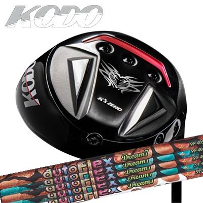 ZERO GOLF KODO DRIVERAuto Flex Shaft Dream7 for DriverHEAD「飛び」に徹底的にこだわり、最適なスピン量と打ち出し角を求めて。あなただけが手にする絶対的飛距離。無駄なものは徹底的に削ぎ落とし誕生した「鼓動」ドライバーです。最適なスピン量と打ち出し角を求めて。あなただけが手にする絶対的飛距離。ロフトバリエーションは9度～13度の0.5ピッチを採用し、捕まり、スピン量を最適にするためにウェイトを6ヶ所に配置。 高弾道、低スピンの風に強い球を体感してください。SPECIFICATION※製品には表示スペックと多少の誤差が生じる場合がありますのでご了承下さい。※専用ヘッドカバー付SHAFTDream7 for DRIVER軟らかくても暴れない、驚異のしなりを活かして叩けるオートフレックスシャフト独特の柔らかくても暴れない特性はそのままに、先端剛性が高くいわゆる「叩き系」の方向を向いているシャフト。トップからインパクトまでは、「しなり」を意識しなくても自動的に戻り、一気に振りぬける。インパクト時のエネルギーロスも少ない印象。決して重さや振りにくさは感じない快適な振り心地です。推奨ヘッドスピードを超えたとしてもシャフトが暴れにくく、どんどん振れる。ここぞ、という時にも安心して叩ける、ゴルファーの夢をかなえるシャフトです。COSMETICSPECIFICATION※数値スペックと実際の商品とは多少の誤差が生じる場合があります。GRIP【標準グリップ】※グリップ重量には製品公差がございますのでご了承下さい。※ロゴ無グリップを装着の際はロゴ向きのご指定は頂けません。※バックラインなしのグリップはバックラインのあり/なしのご指定はいただけません。※カスタム対応グリップは予告なく変更になる場合があります。ゼロゴルフ 鼓動 ドライバーオートフレックスシャフト ドリーム7 ドライバー用ご注文についてご注文の流れロフト角を選択してください。シャフトの種類、フレックスを選択してください。シャフトロゴの向きを選択してください。クラブ長、バランスを選択してくださいグリップを選択してください(標準グリップまたは別注)。グリップロゴの向きを選択してください。買い物カゴに入れ、通常のお買い物と同じようにお手続きください。※必ずshop@os-golf.comからのメールを受信できるようにしてください。※価格に標準グリップの代金は含まれていますが、別のグリップをご希望の場合は別途グリップ代金が必要となります。※通常はご注文確定後2週間程度での発送となります。※カスタムモデルですので、代金先払いとさせていただきます。また、スペック決定後のキャンセルはできません。ご了承ください。※メーカー欠品の為、納期が大幅に遅れる場合はメールにてご連絡いたします。その際はご注文をキャンセルすることが可能です。カスタムクラブはお客様のご要望に合わせて工房で組み上げます。それぞれ異なる商品ですので、ご注文後のキャンセルはできません。また、代引き決済も対応しておりません。ご理解、ご協力よろしくお願いします。