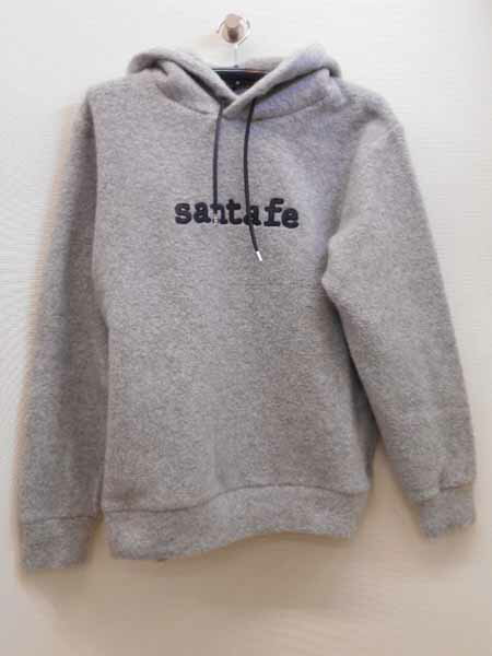 「送料無料」サンタフェSantfeメンズ長袖フード付きニット
