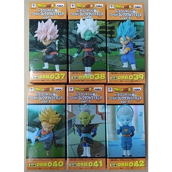 【ポスター付き】ドラゴンボール超　ワールドコレクタブルフィギュアvol.7　全6種セット