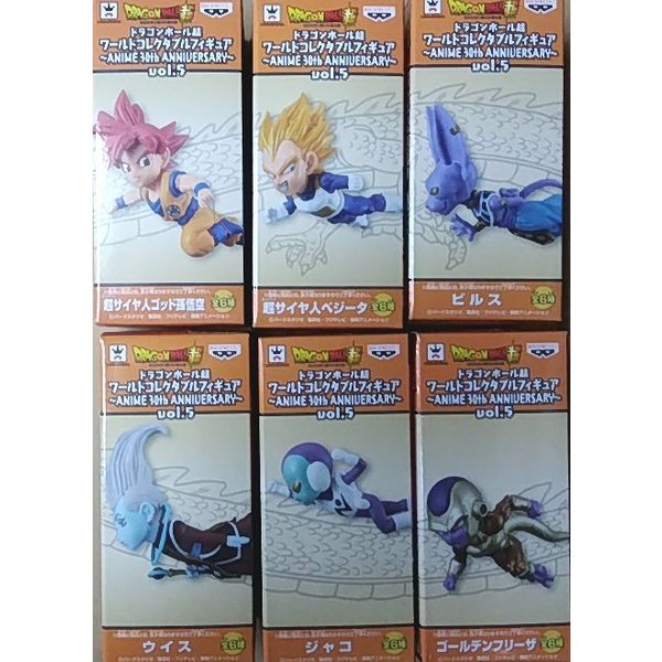 楽天市場】ドラゴンボール超 ワールドコレクタブルフィギュア〜ANIME 30th ANNIVERSARY〜vol.6の通販 楽天市場】ドラゴンボール超 ワールドコレクタブルフィギュア〜ANIME 30th ANNIVERSARY〜vol.6の通販