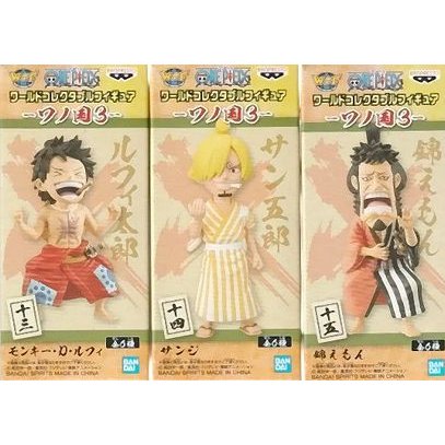ワンピース ワールドコレクタブルフィギュア ワノ国8 全6種フル