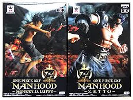 ワンピース DXF MANHOOD ONE PIECE FILM Z 2種セット　モンキー・D・ルフィ/ゼット