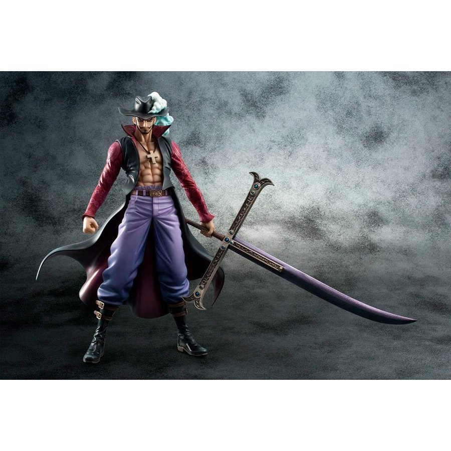 【中古】Portrait.Of.Pirates ワンピース NEO-DX “鷹の目”ジュラキュール・ミホーク Ver.2 （再販）　POP