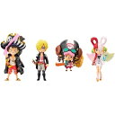 ワンピース 「ONE PIECE FILM RED」 ワールドコレクタブルフィギュアvol.1 4種セット