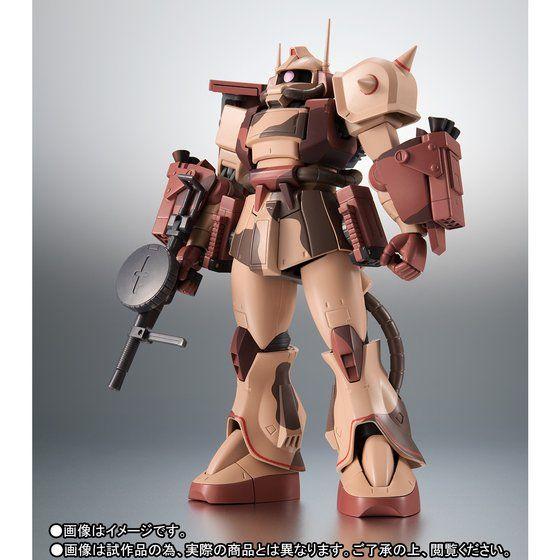 【輸送箱入り】 ROBOT魂 〈SIDE MS〉MS-06D ザク・デザートタイプ カラカル隊所属機 ver.『機動戦士ガンダム』