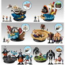 1/144 WORLD SCALE ONEPIECE 全6種セット