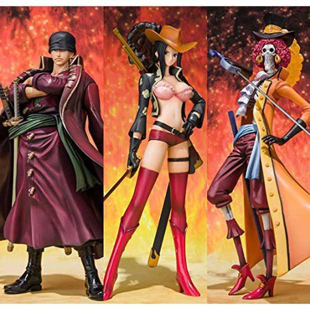 【輸送箱入り】ワンピース　フィギュアーツZERO ONE PIECE FILM Z 決戦服Ver.セット（ゾロ・ニコロビン・ブルック）