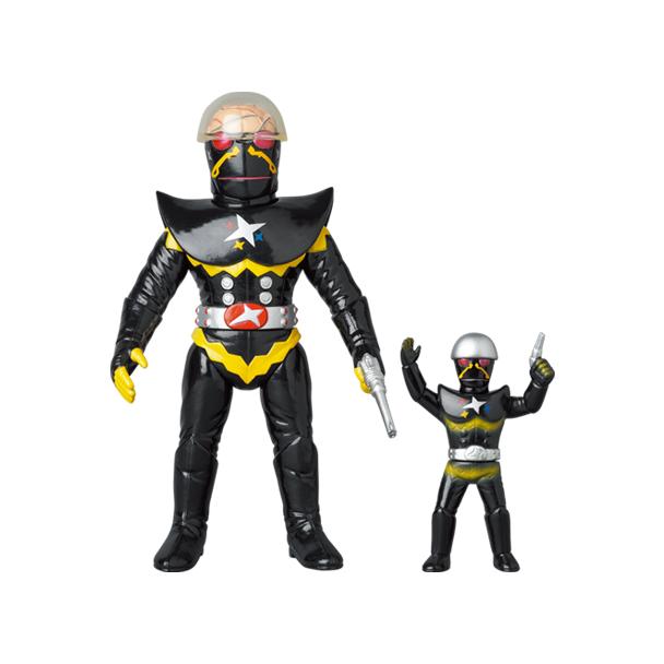 メディコム・トイ×東映レトロソフビ☆ シャドウナイト(新色) + メディコム・トイ×東映レトロソフビ☆ シャドウナイト(新色) +
