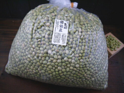 秘伝豆 大粒(10kg)青大豆