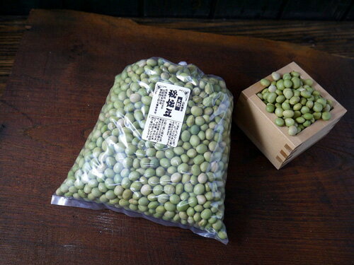 秘伝豆 大粒(1kg)青大豆