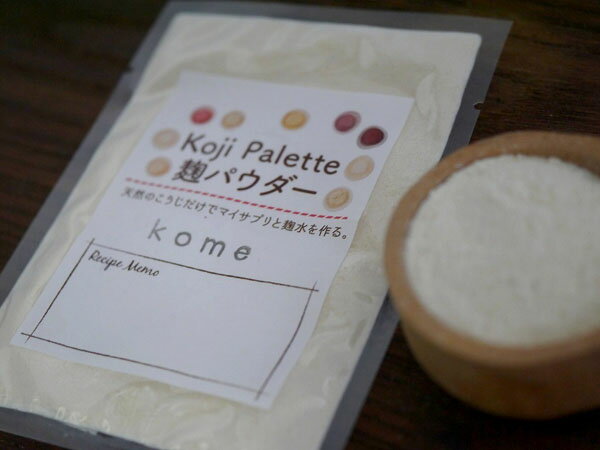 Koji Palette 01 米麹パウダー 無農薬有機肥料（100g）kc