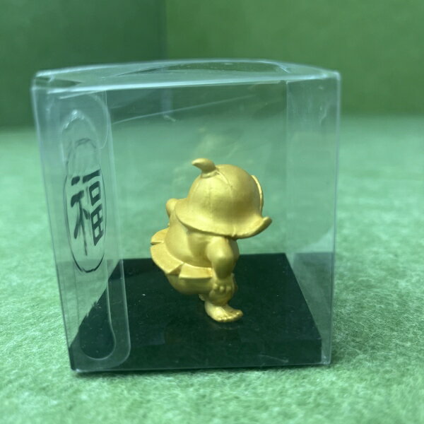 【アウトレット品】 高岡銅器 毘沙門天銅像 3.5cm 金色 七福神 銅像 sp-028-47