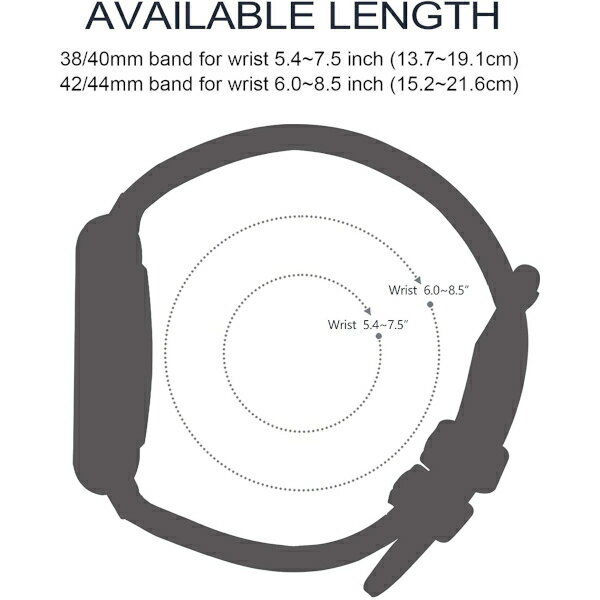 【アウトレット品】 Fullmosa AppleWatch用バンド 本革 牛革 コンパチ 42mm 44mm 互換用 42mm ピンク×ゴールドバックル j2924