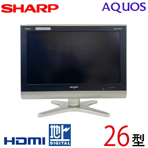 š SHARP 㡼 AQUOS  վƥ ϥӥ 26 26 ϥǥ 2009ǯ BS/CS LC-26E5 tv-07-01