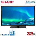 【中古】 【汎用リモコン】 SHARP シャープ AQUOS アクオス 液晶テレビ ハイビジョン 32型 32インチ 地デジ BS/CS 2023年製 2T-B32AB1 tv-05-16