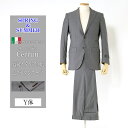 スーツ 春夏スーツ イタリア生地 チェルッティ WOOL100％ メンズスーツ 2ツボタンスーツ Y体 ビジネススーツ